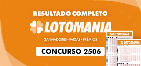 lotomania 2506 - lotomania 2508